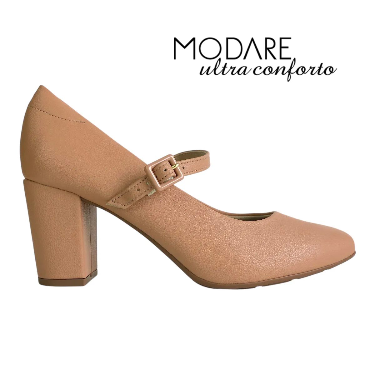 TESTE - MODARE - Sapato Scarpin Feminino Boneca Salto Grosso
